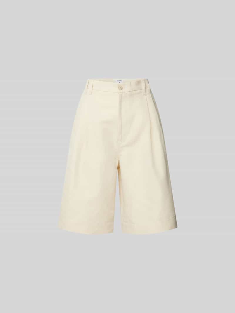 Relaxed fit korte broek van puur katoen