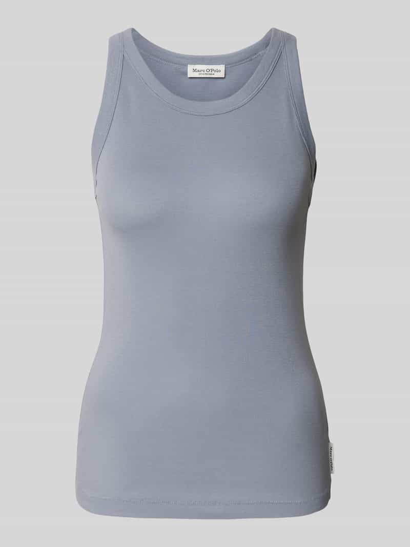 Marc O'Polo Slim fit tanktop van puur katoen