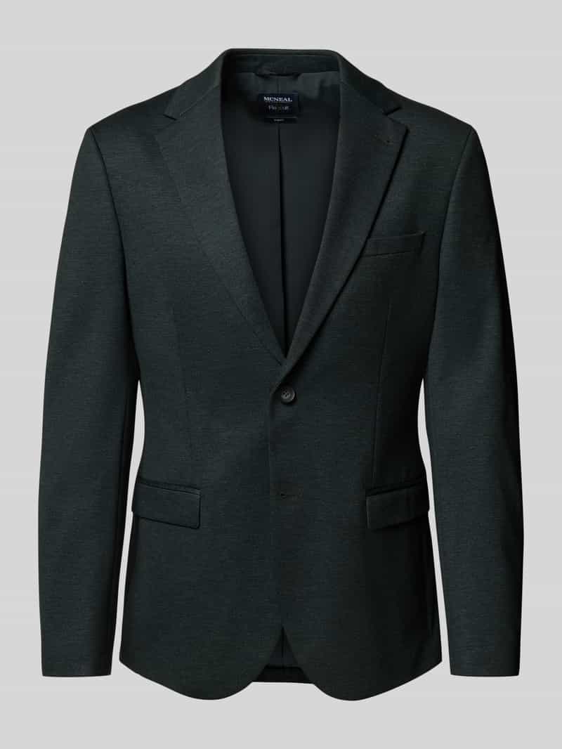 MCNEAL Slim fit colbert met viscose