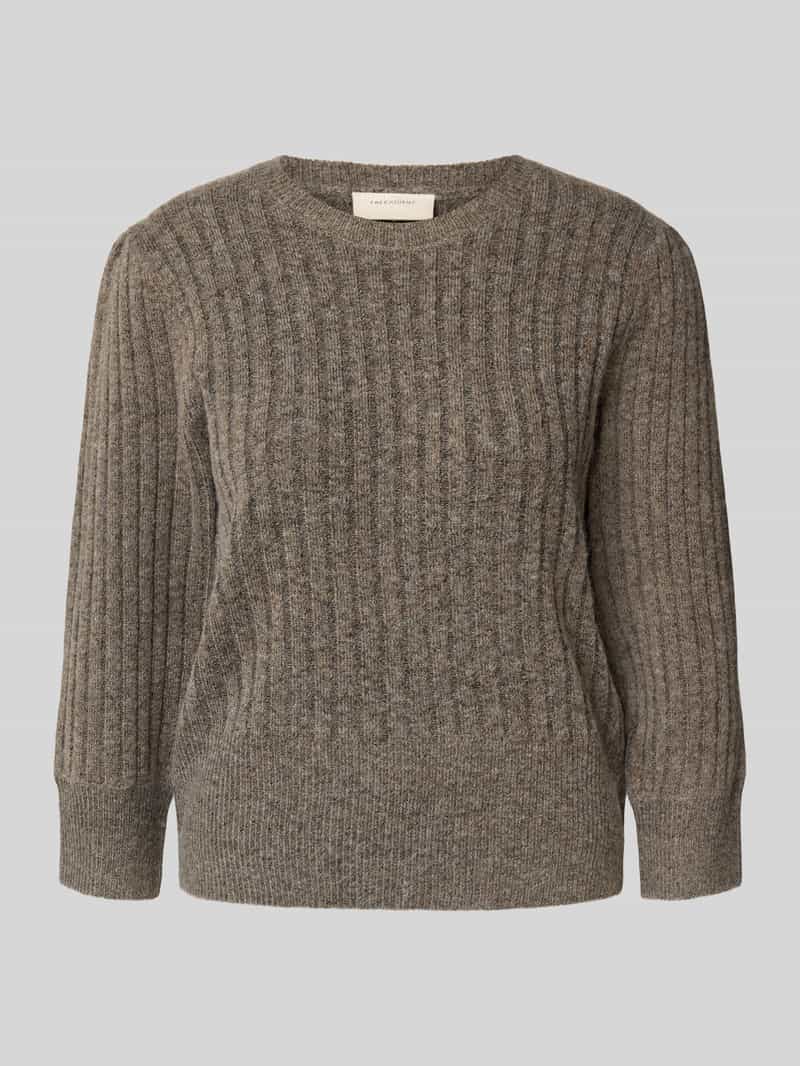 FREE QUENT Gebreide pullover met structuurmotief model 'HARA'