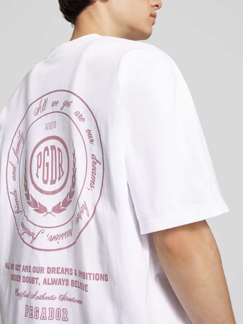 Pegador Oversized T-shirt met labelprint model 'SYDON'