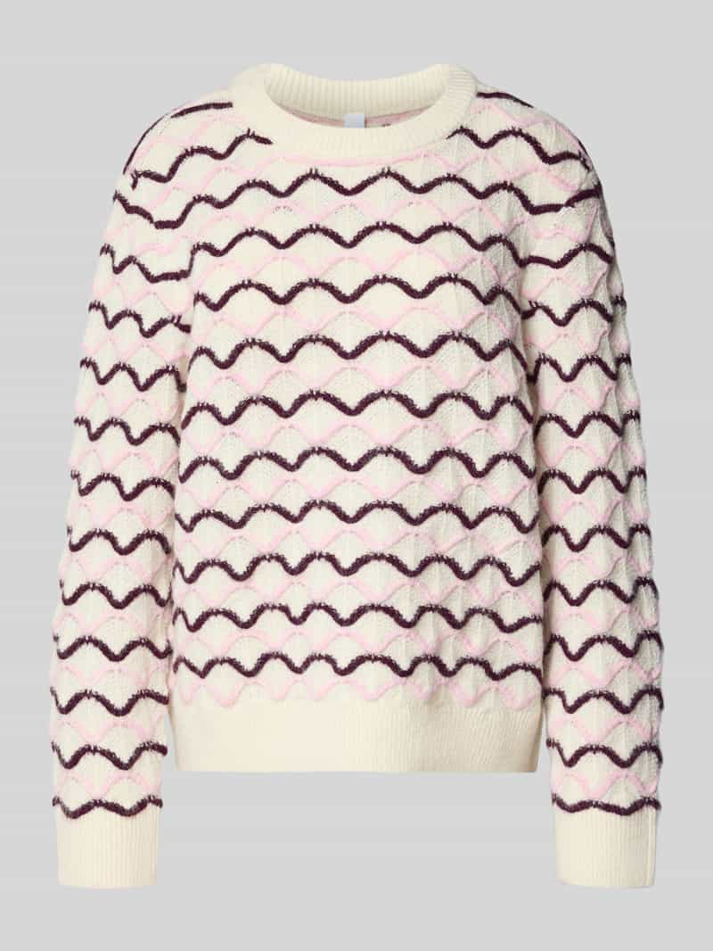 YAS Gebreide pullover in all-over look model 'GESLY'