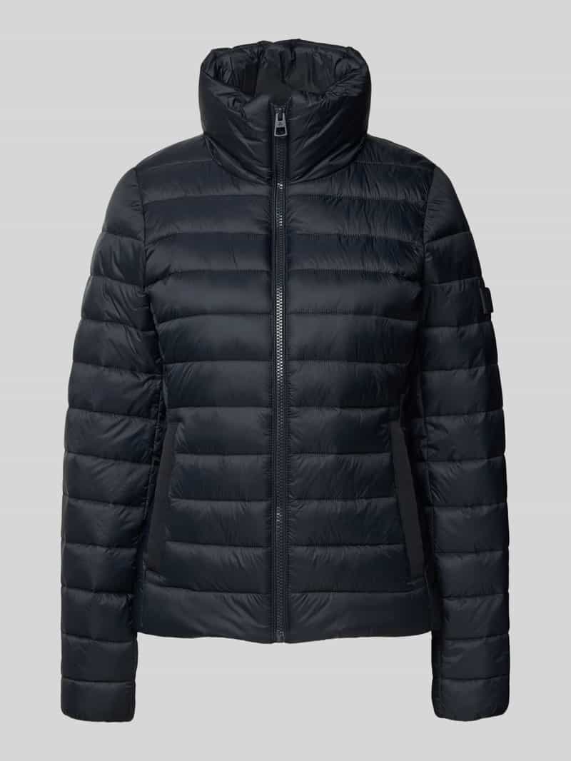 Marc O'Polo Regular fit gewatteerd jack met strookzakken