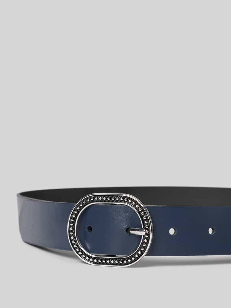 s.Oliver RED LABEL Riem van echt leer met decoratieve gesp