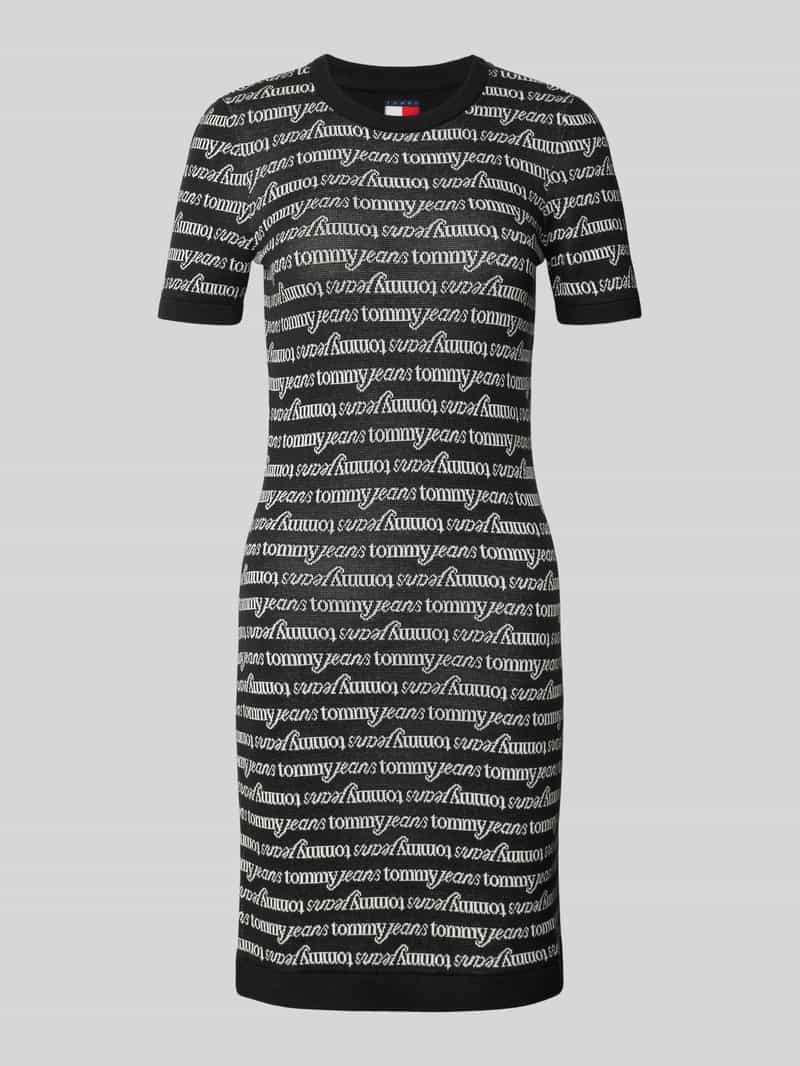 Tommy Jeans T-shirtjurk met ronde hals model 'SCRIPT'