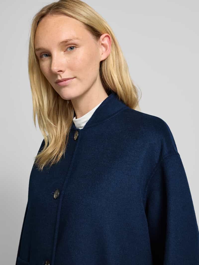 Tommy Hilfiger Wollen jas met opstaande kraag