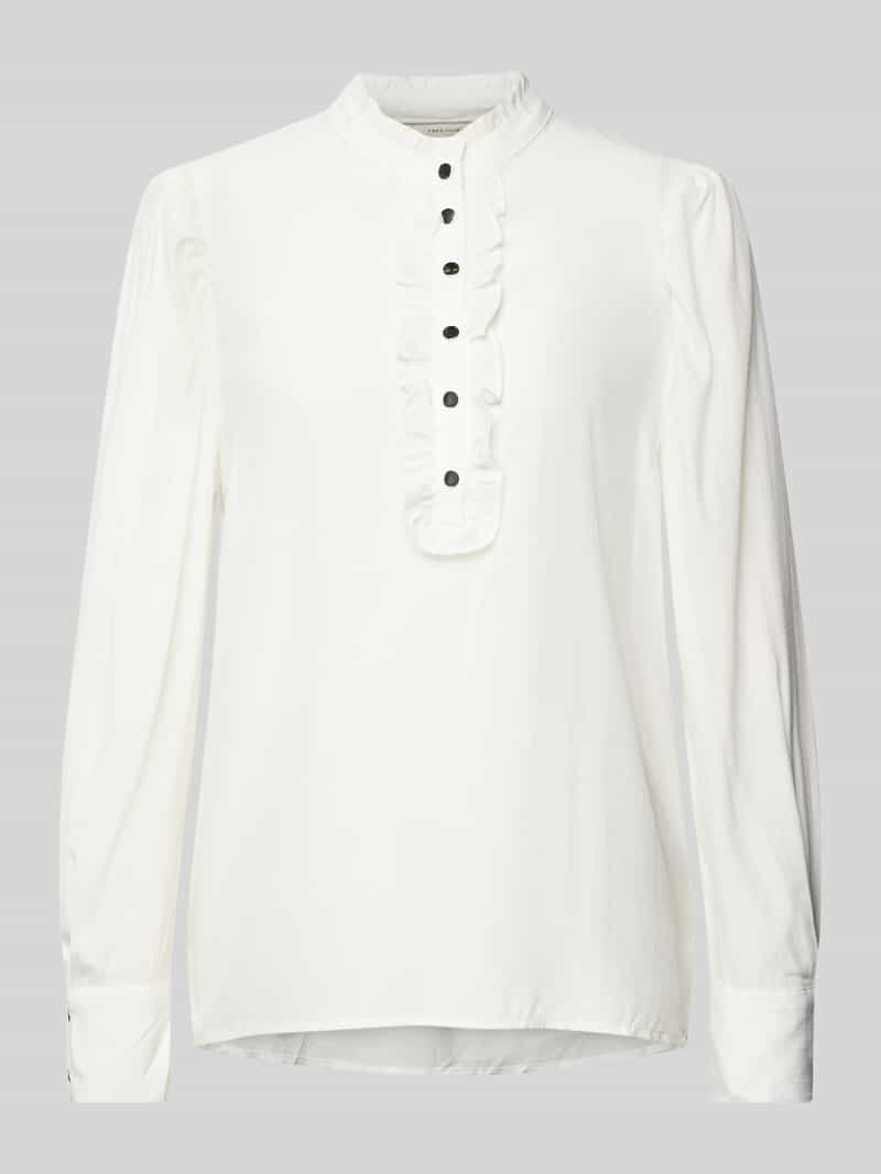 FREE QUENT Blouse met opstaande kraag model 'April'