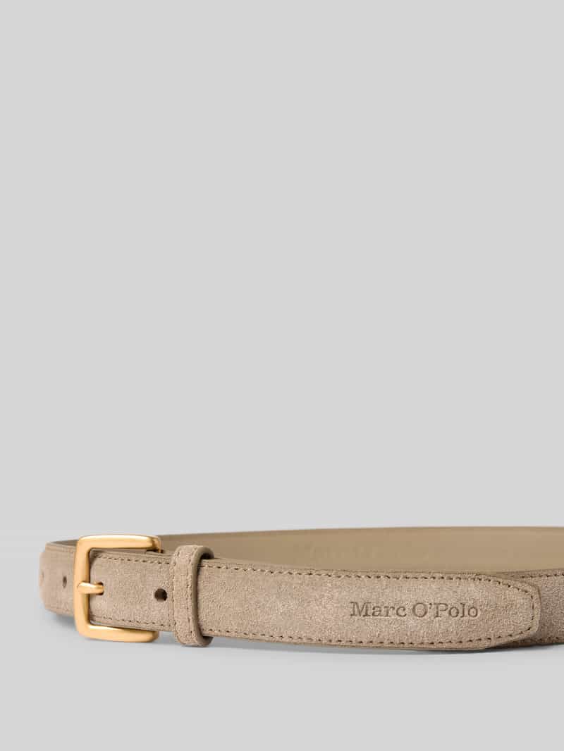 Marc O'Polo Riem van echt leer
