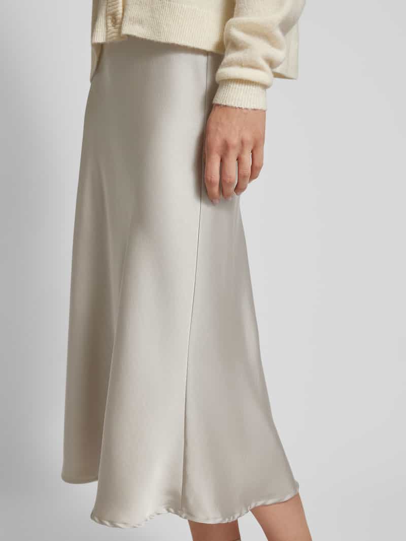 NEO NOIR Midirok met plooien model 'Bovary'
