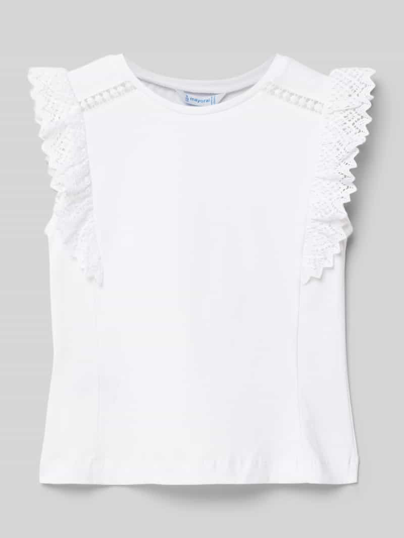Mayoral T-shirt met kant