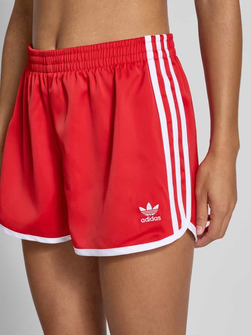 adidas Originals Korte broek met elastische band en labelstitching