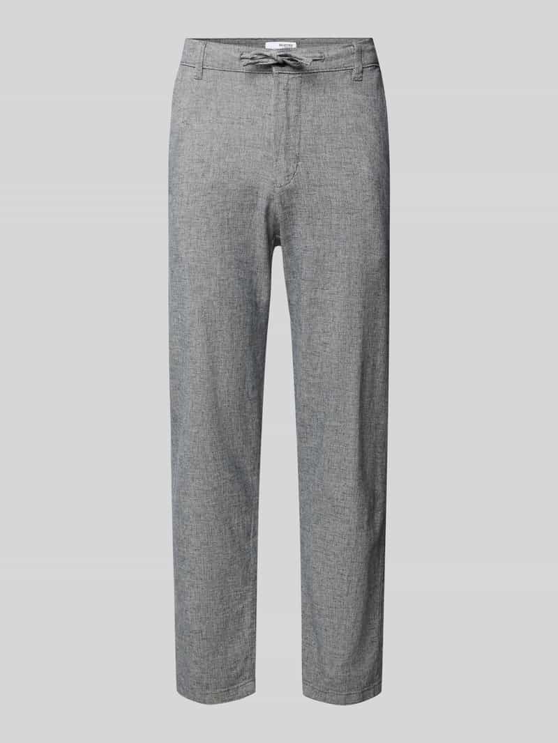 Selected Homme Slim tapered fit broek met tunnelkoord model 'Brody'