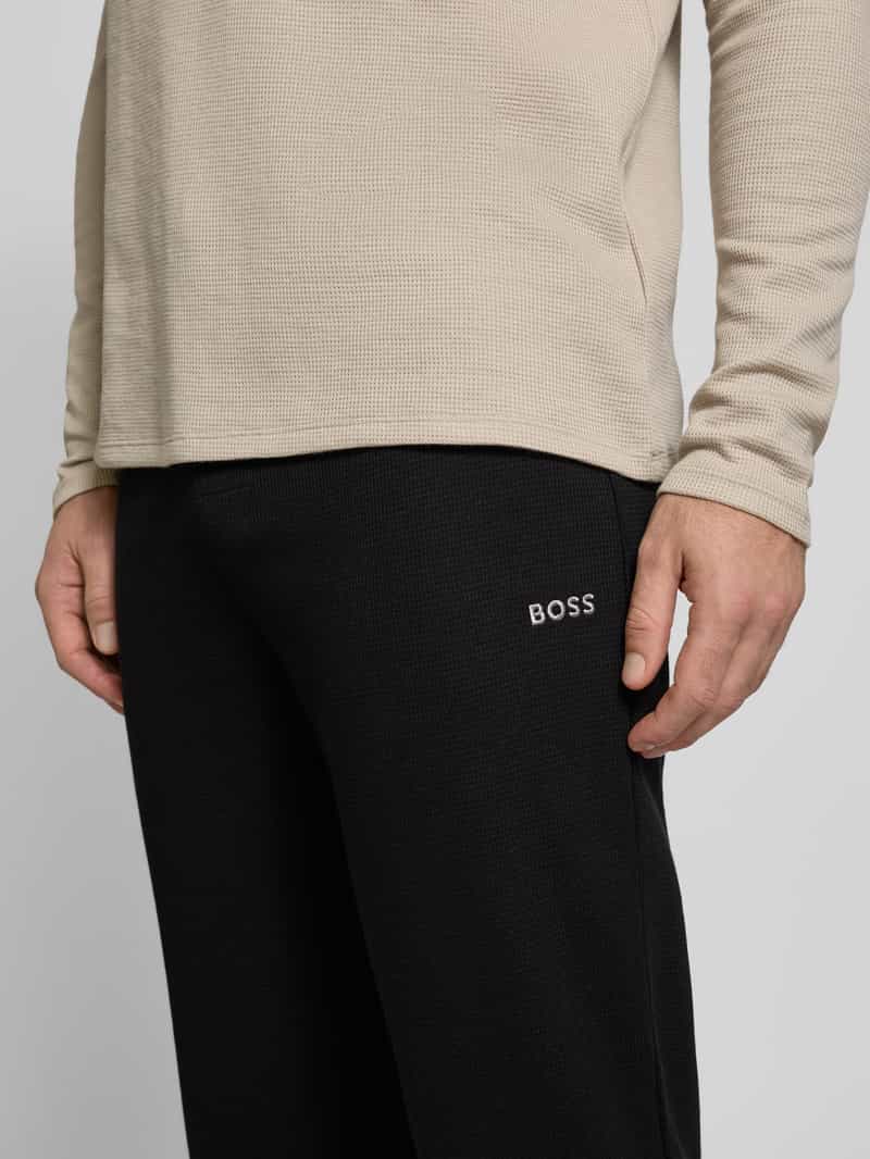 Boss Sweatpants met labeldetail