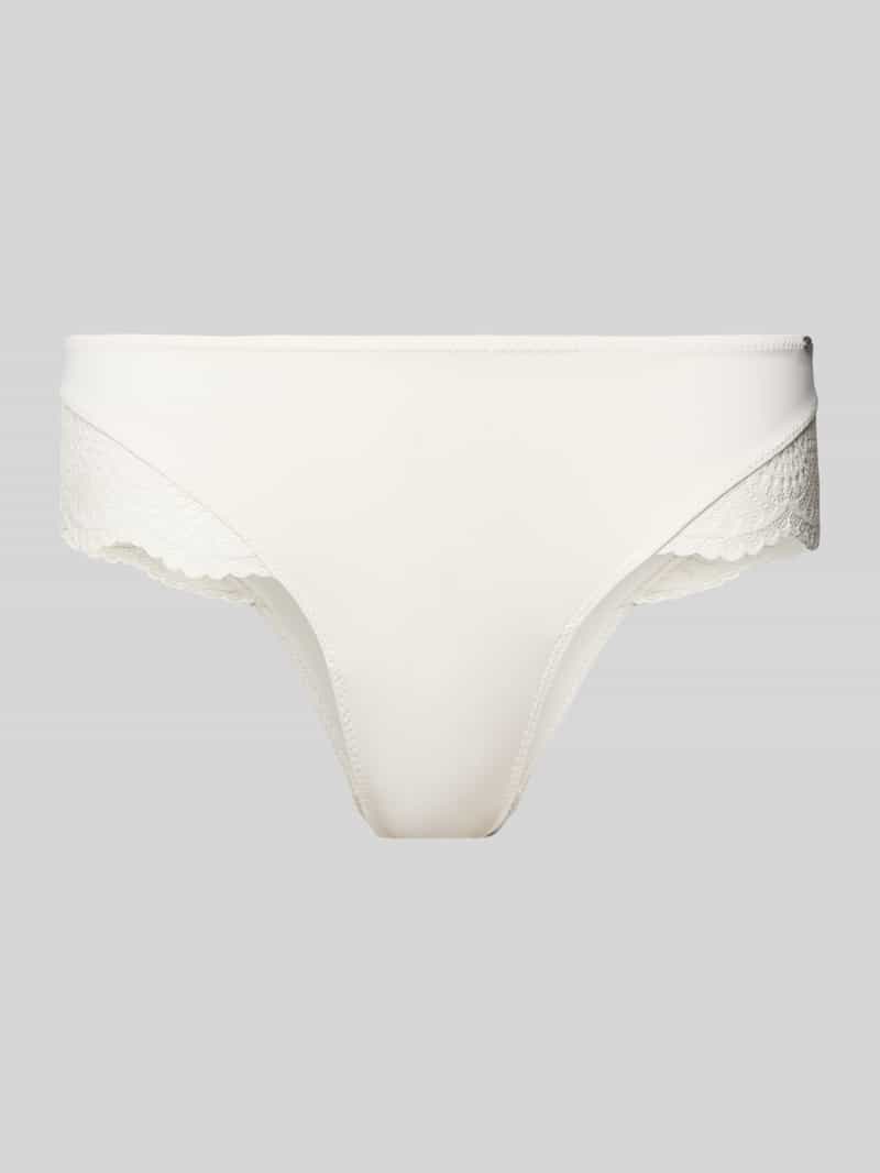SKINY String met kantgarnering