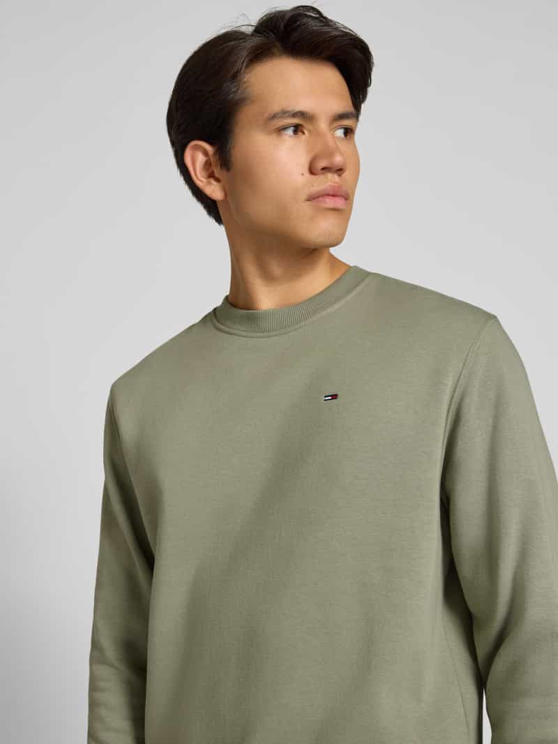 Tommy Jeans Regular fit sweatshirt van katoenmix
