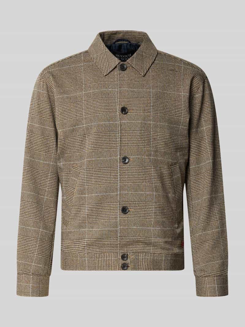 Scotch & Soda Regular fit overhemdjack met knoopsluiting