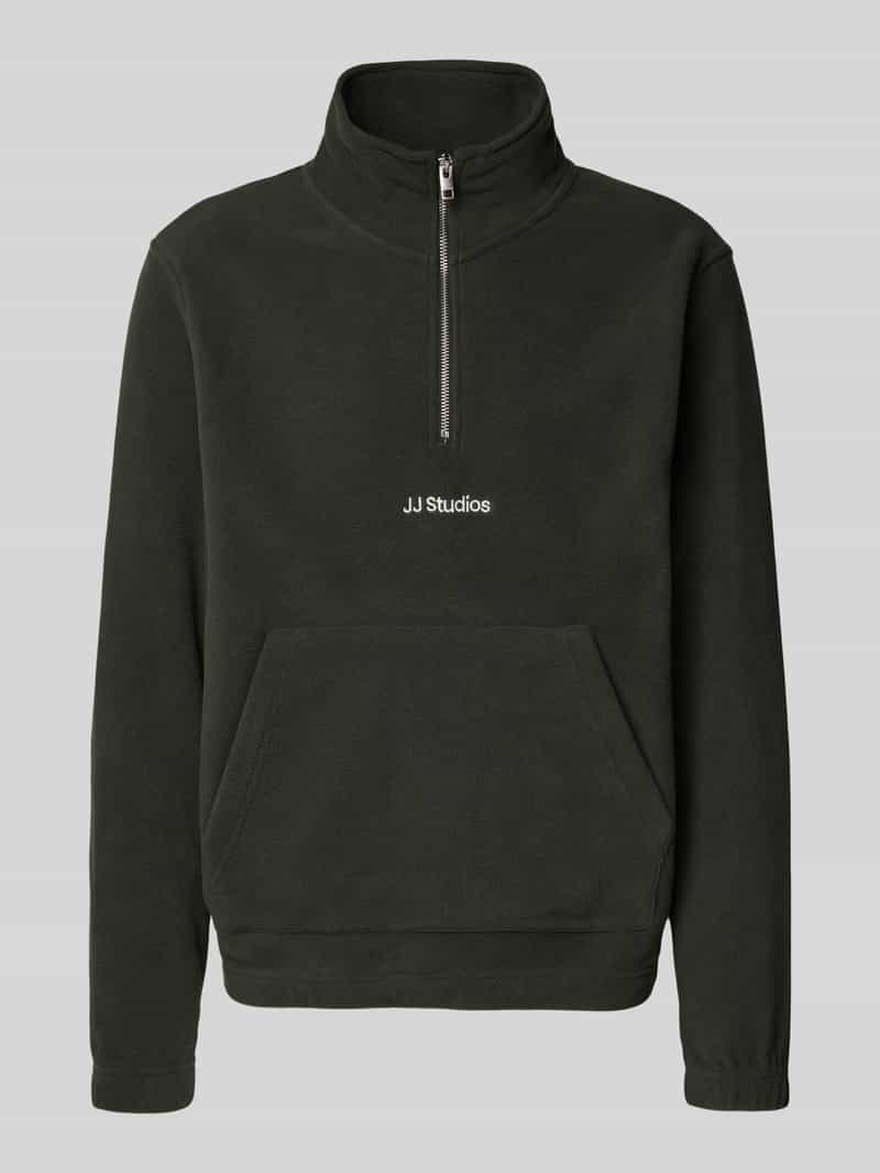 Jack & Jones Sweatshirt JJSOHO HALFZIP FLEECE