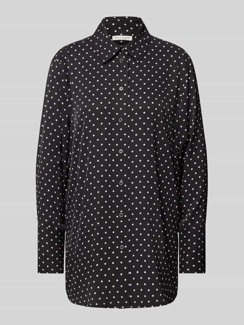 Marc O'Polo Regular fit overhemdblouse van pure viscose