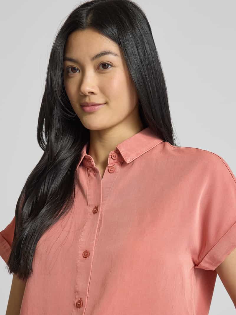 Jake*s Casual Regular fit overhemdblouse met knoopsluiting