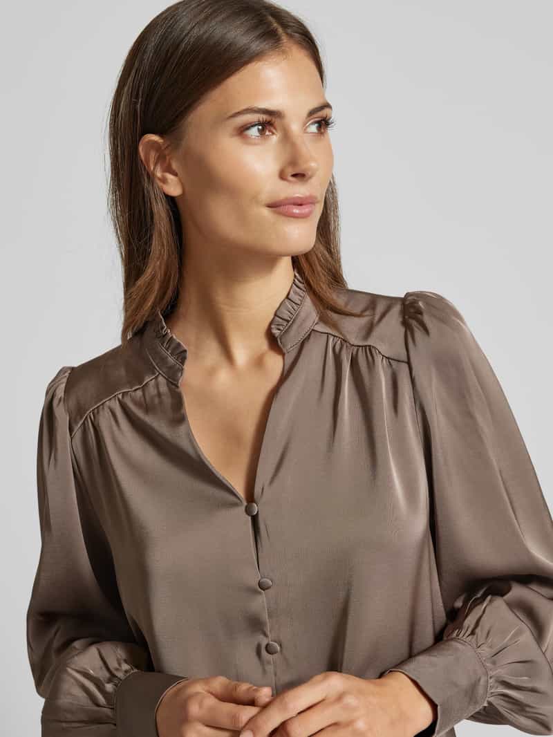 NEO NOIR Overhemdblouse met knoopsluiting model 'Massima'