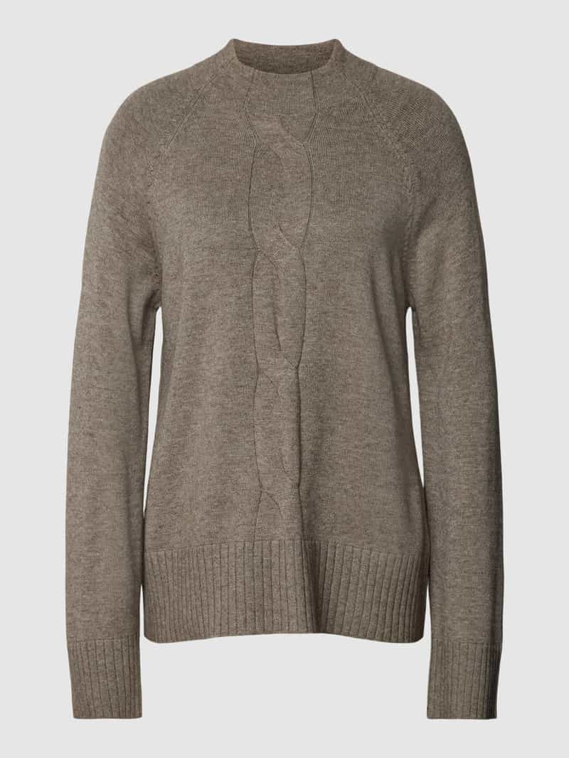 Betty Barclay Gebreide pullover met kabelpatroon van viscosemix