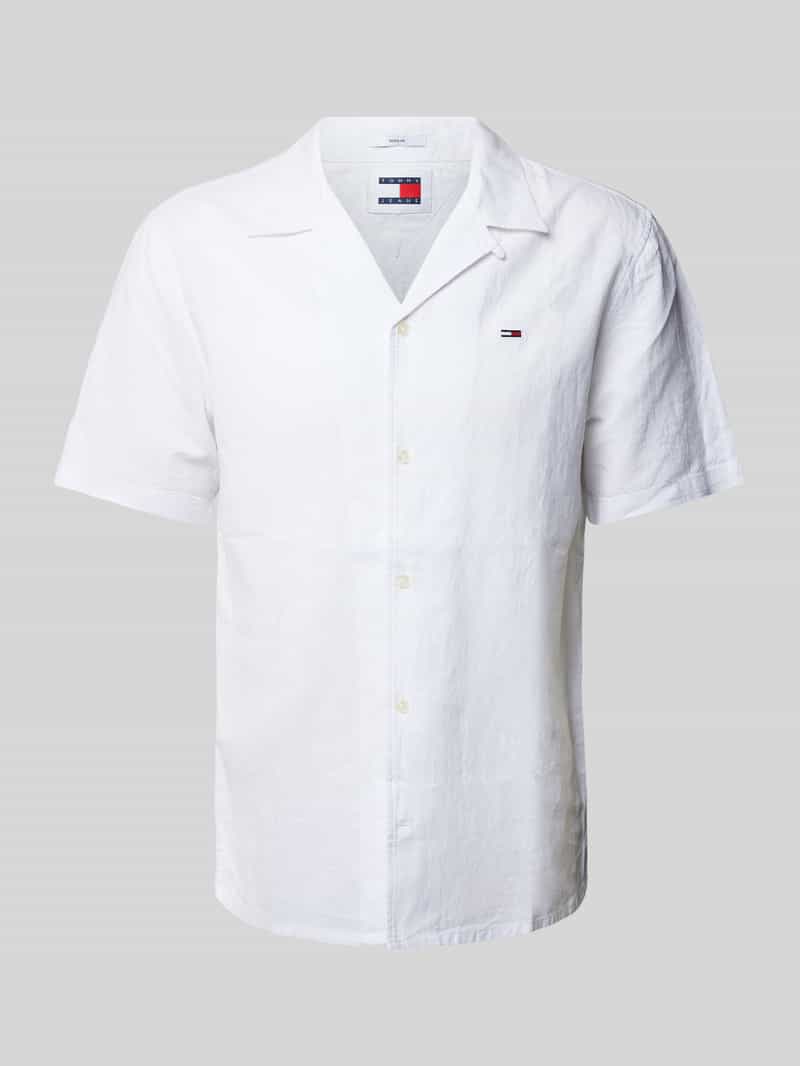 Tommy Jeans Vrijetijdsoverhemd met labelstitching