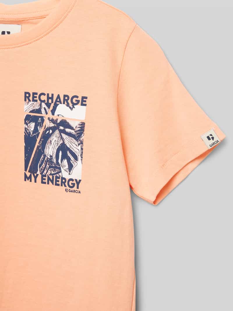 Garcia T-shirt met motiefprint