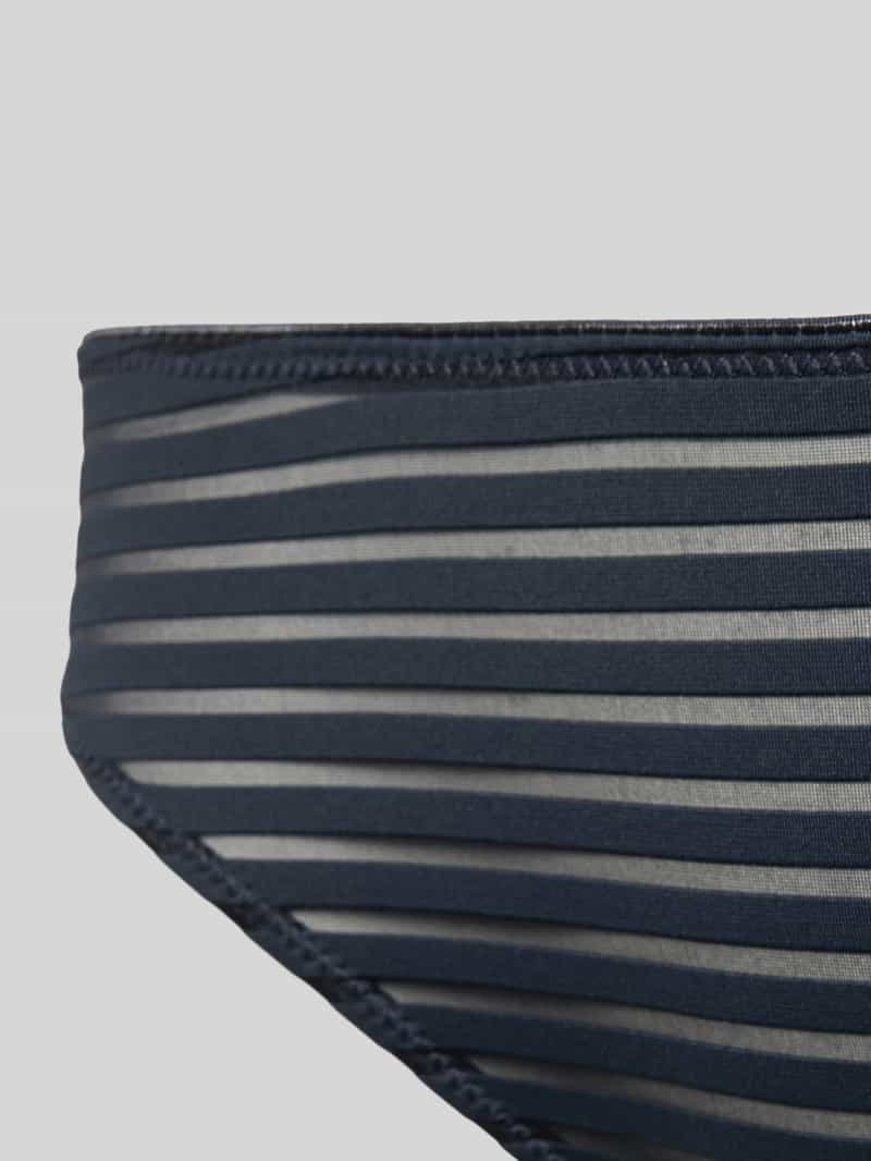 Marc O'Polo Slip met semi-transparant streepmotief