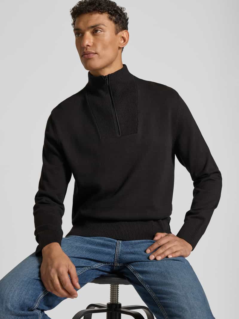 Tom Tailor Denim Regular fit schipperstrui van puur katoen