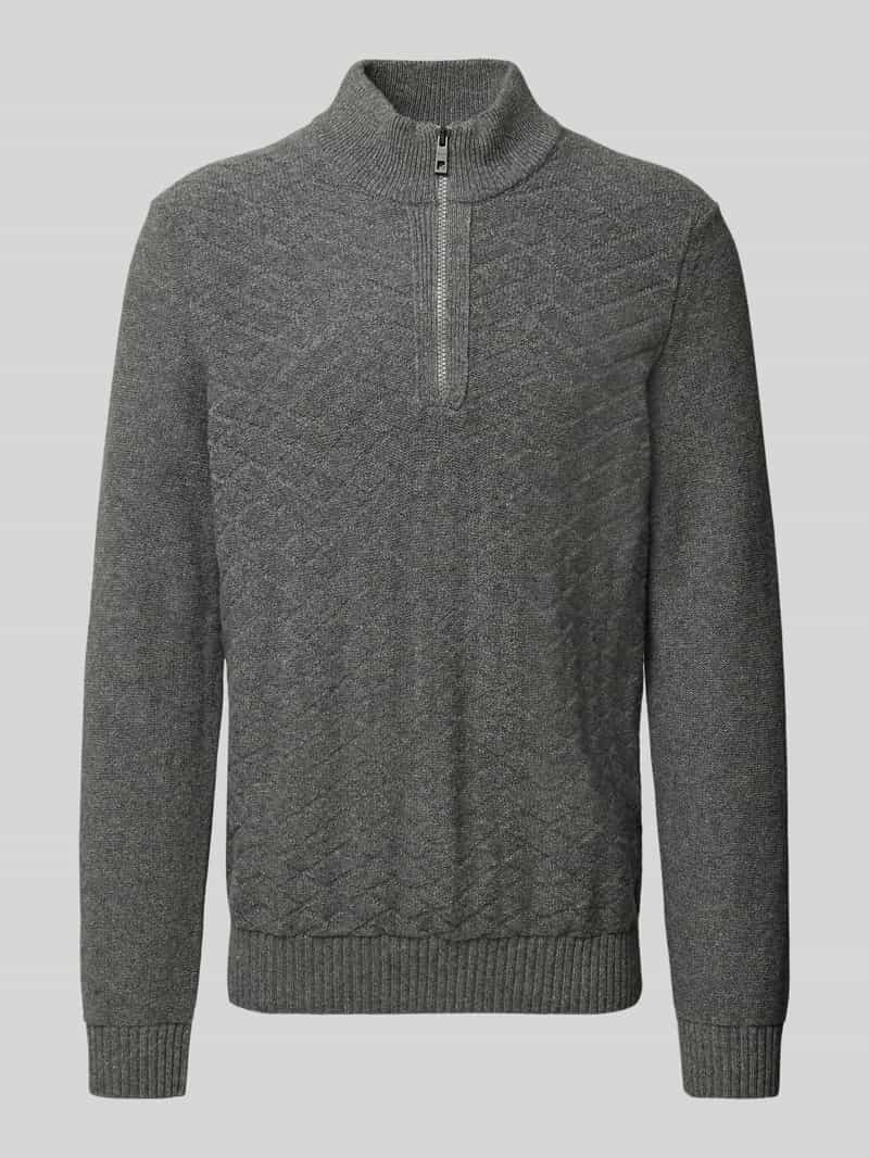 Maerz muenchen Gebreide pullover van scheerwol, model 'DIAMOND ALBANY'