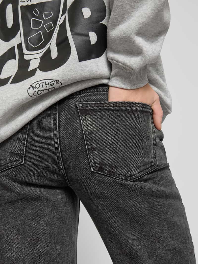Pieces Straight fit jeans van katoenmix model 'KELLY'