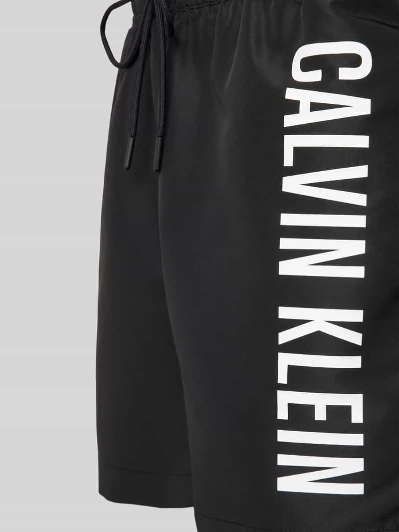 Calvin Klein Underwear Zwembroek met labelprint