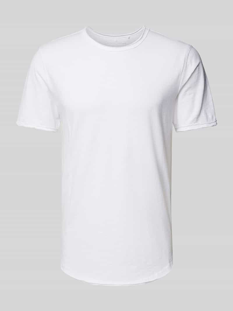 T-shirt met ronde hals, model 'BENNE'