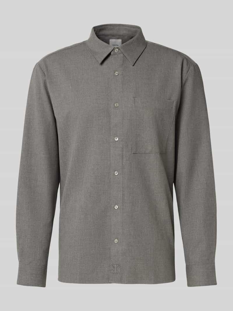 CK Calvin Klein Overhemdjack met zijde