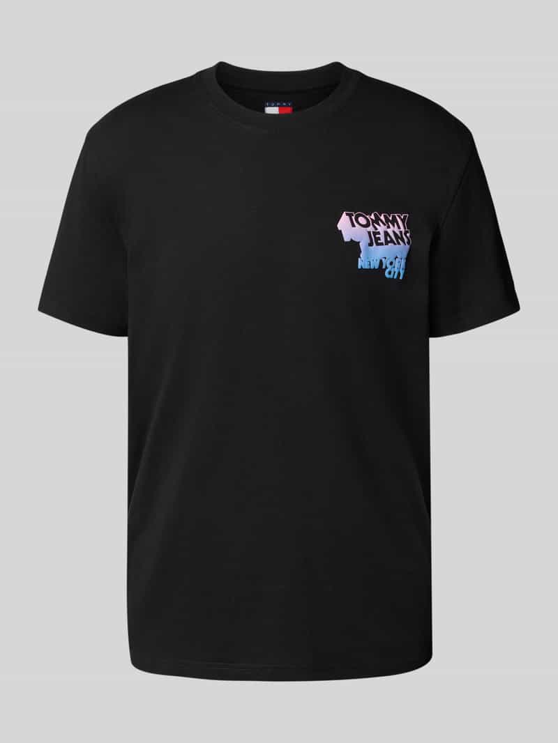 Tommy Jeans Regular fit T-shirt van puur katoen