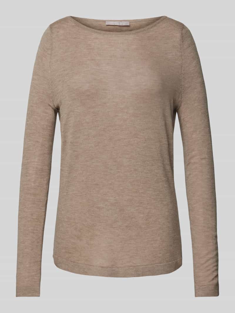 Christian Berg Woman Selection Wollen pullover met boothals