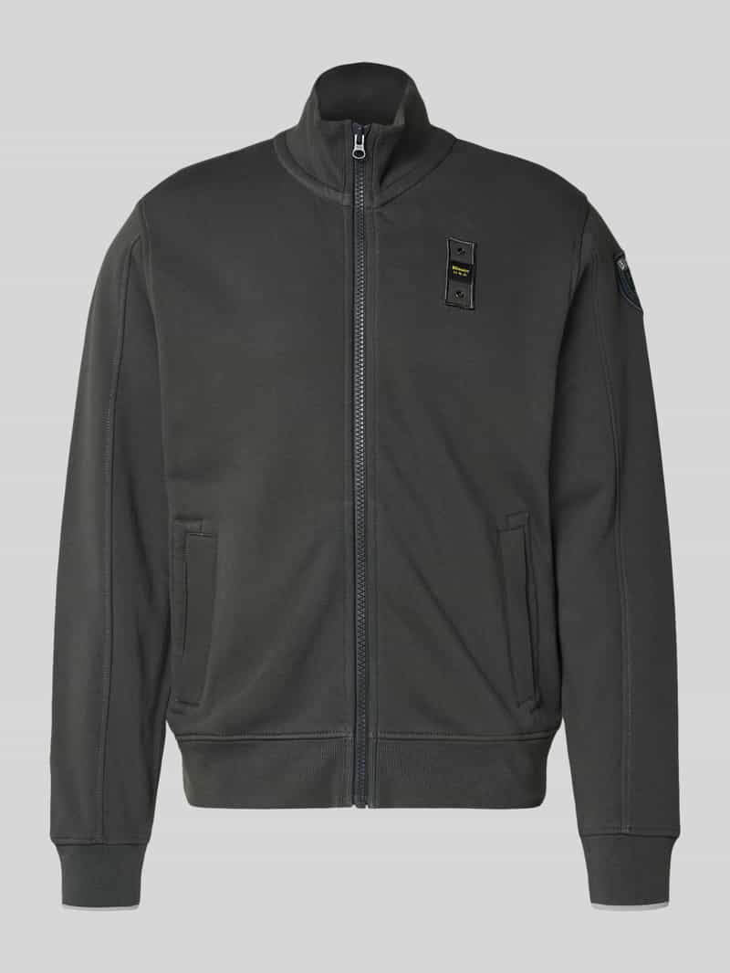 Blauer Usa Sweatjack met opstaande kraag model 'CITY'