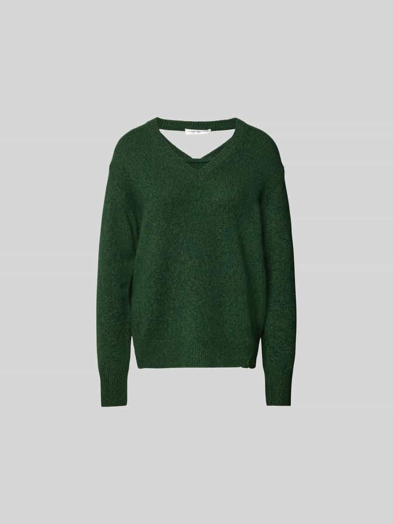 Pullover met diepe v-hals