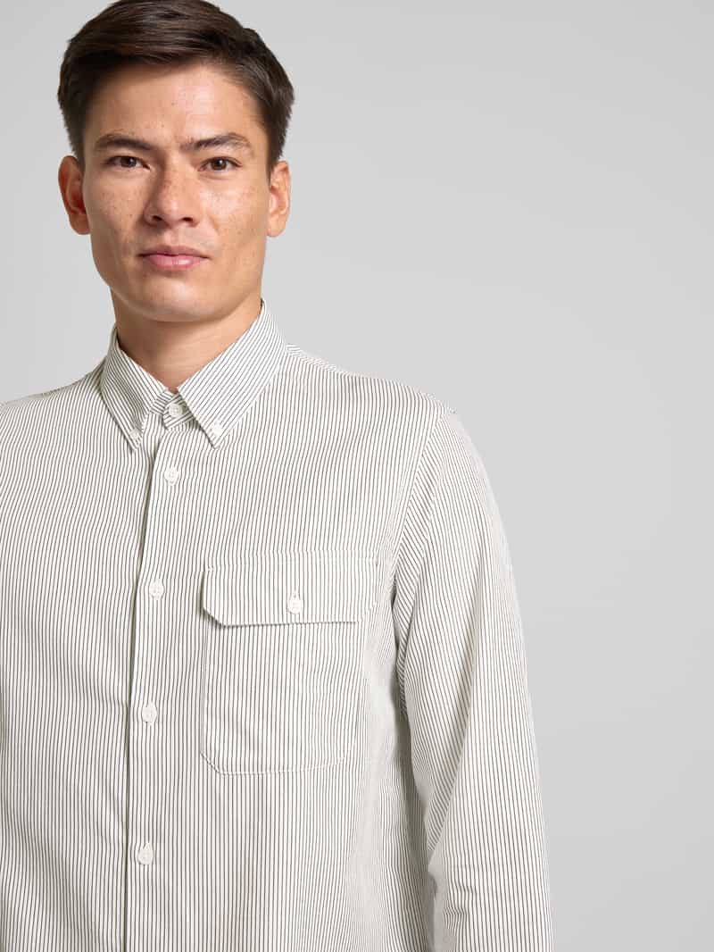 Armani Exchange Regular fit zakelijk overhemd met borstzak model 'CAMICIA'
