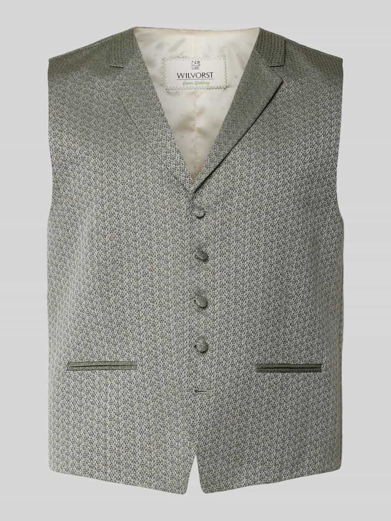 Wilvorst Gilet met reverskraag