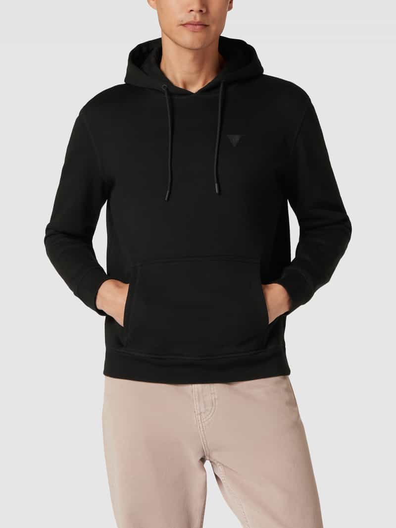 Hoodie met labeldetail, model 'ALDWIN' Guess Activewear