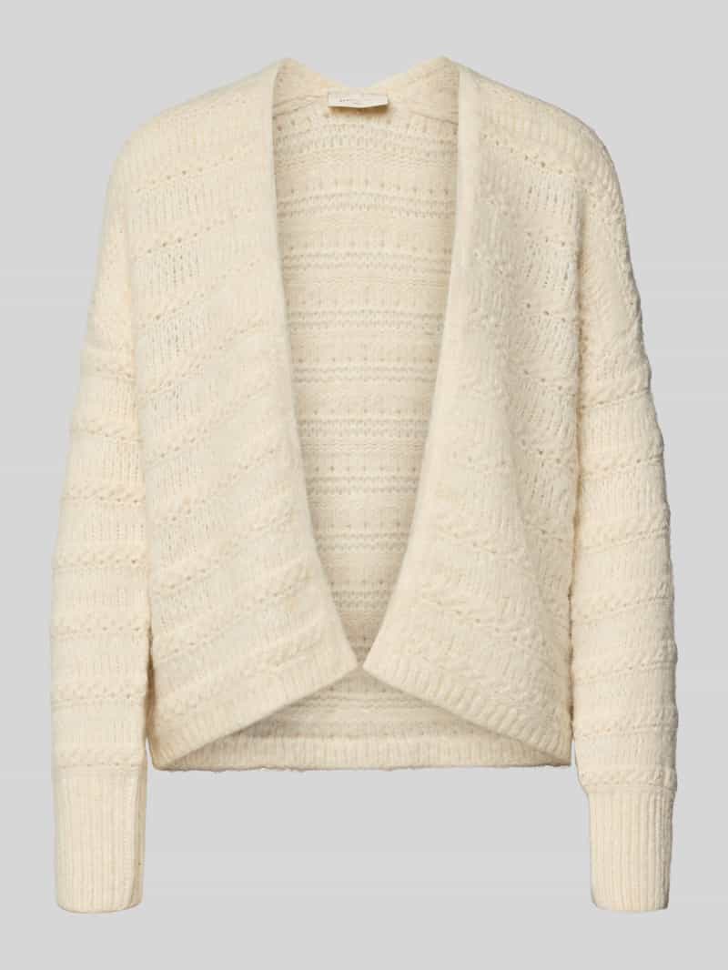 FREE QUENT Gebreid jack met structuurmotief model 'Wave'