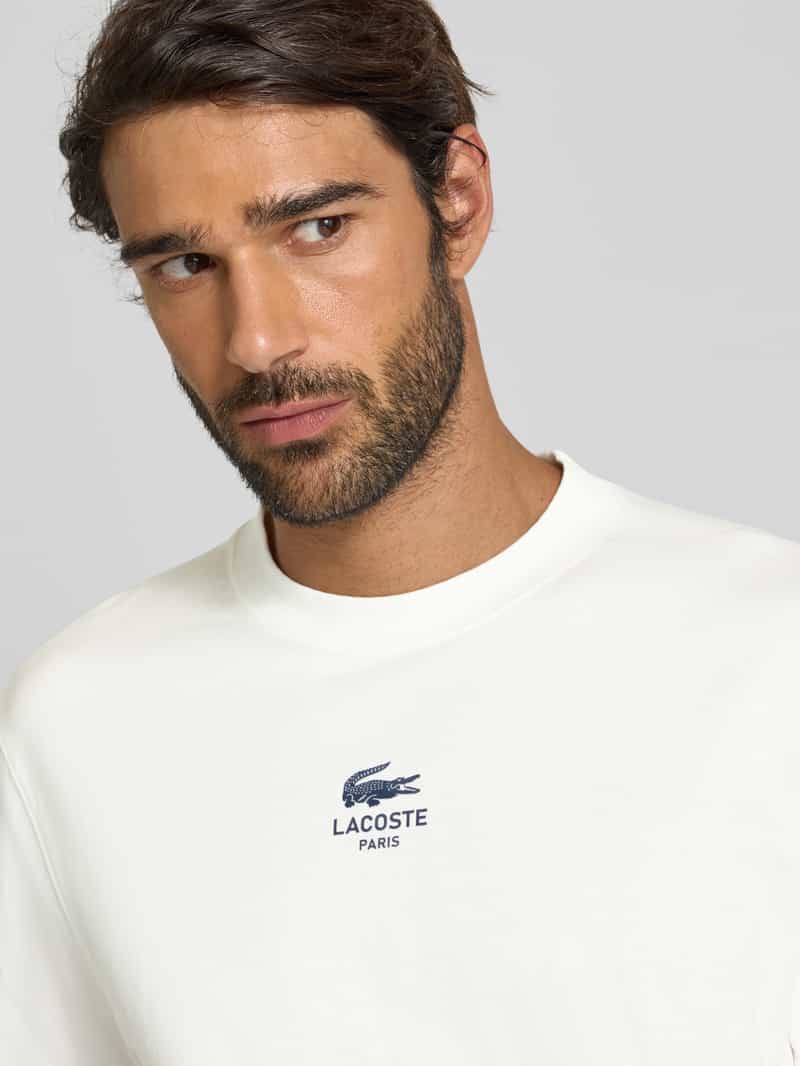 Lacoste Regular fit T-shirt van puur katoen