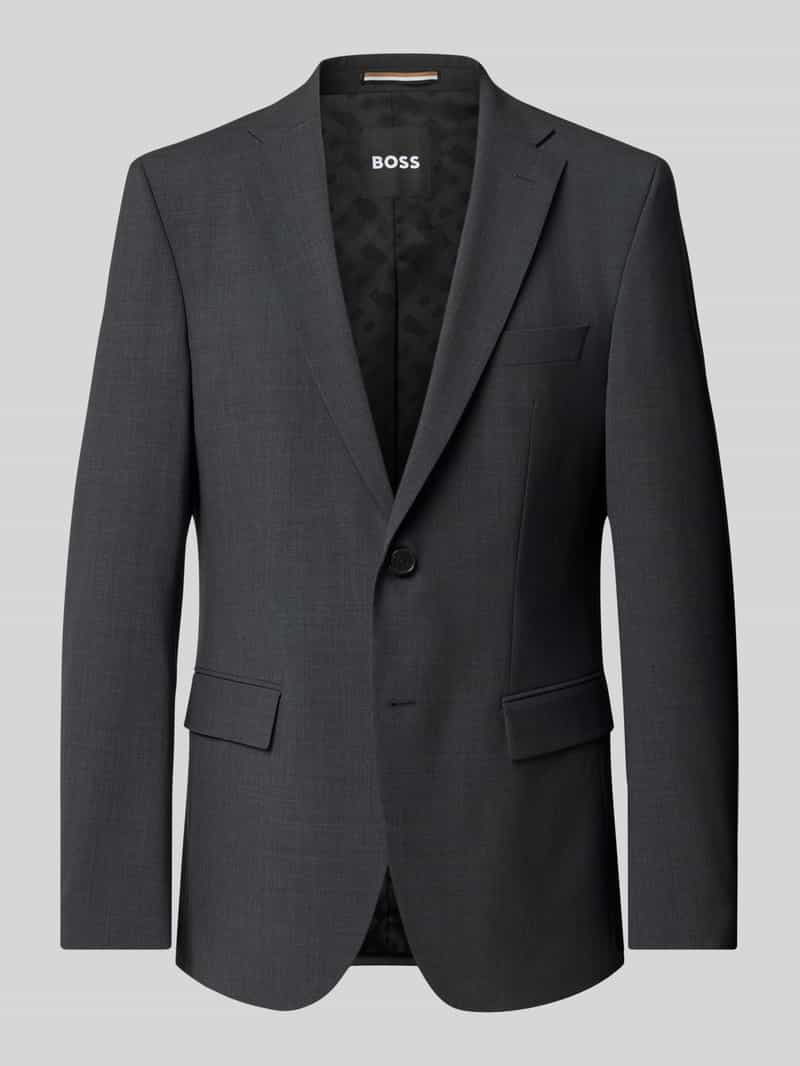 Boss Slim fit colbert van scheerwolmix model 'H-HARVEY-MM-C-NF'