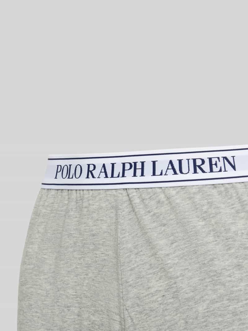 Polo Ralph Lauren Straight leg pyjamabroek met elastische band met label