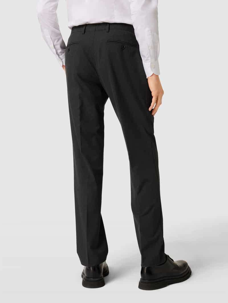 Pantalon met persplooien Christian Berg Men