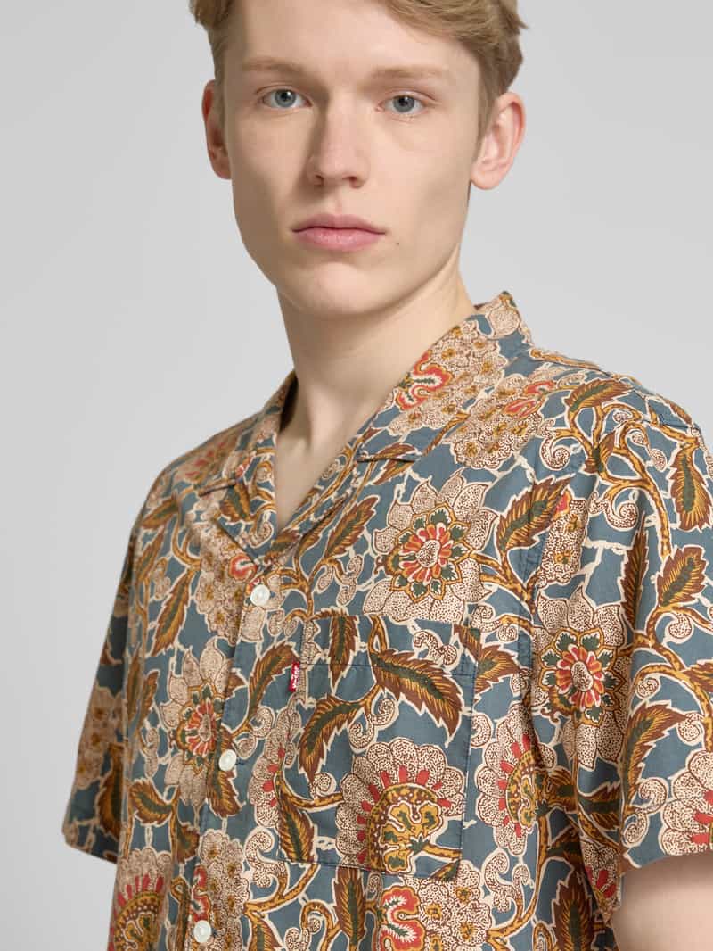 Levi's Relaxed fit vrijetijdsoverhemd met borstzak model 'THE SUNSET CAMP'