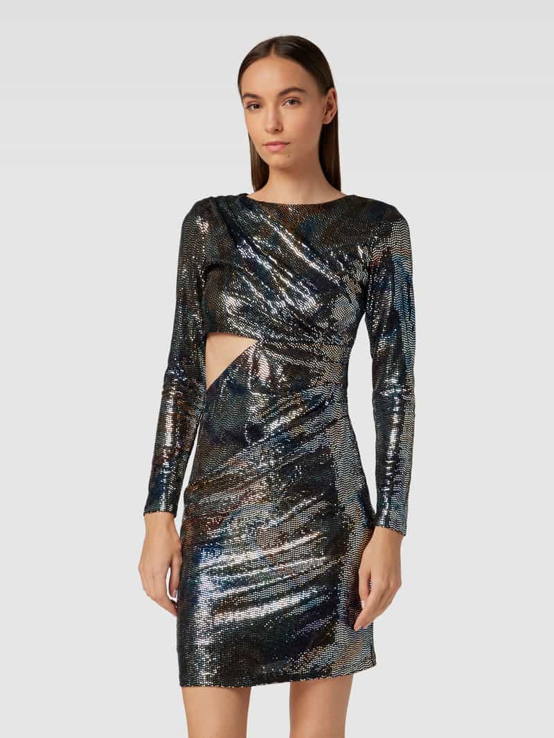 Cocktailjurk met cut-out Swing