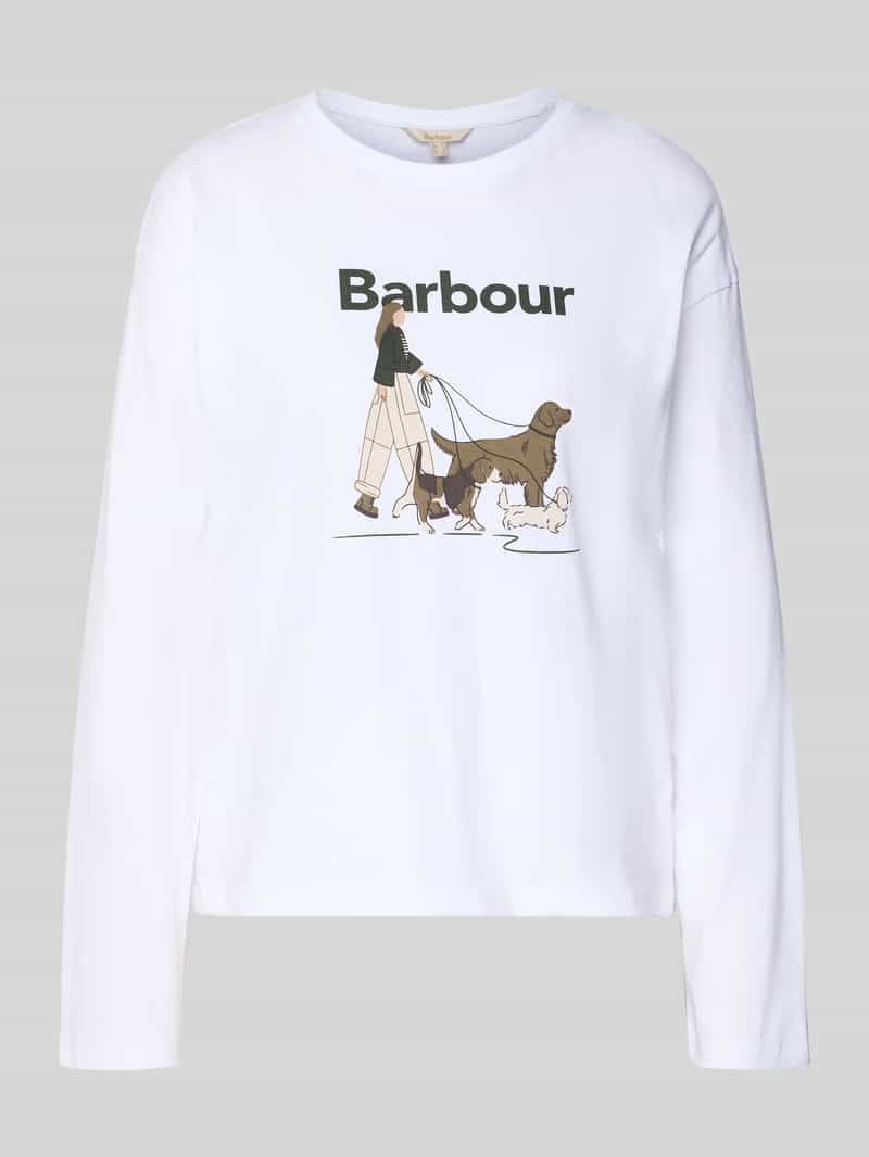 Barbour Oversized shirt met lange mouwen van puur katoen model 'WOODHOUSE'