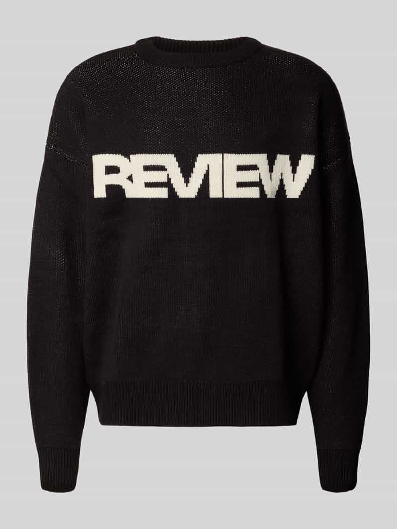 REVIEW Gebreide pullover met ronde hals